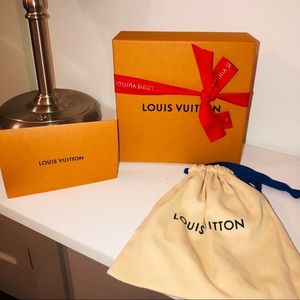 Louis Vuitton box for belts or gifts